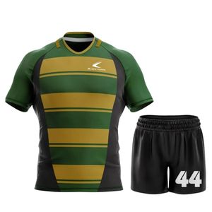 Maillots de rugby personnalisés avec nom et numéro, sublimation, 240 grammes, polyester et élasthanne, uniforme de rugby - Product Image 4