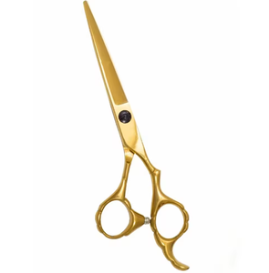 Ciseaux de coiffeur fantaisie en acier inoxydable robustes Nouveau style Ciseaux de soins de beauté pointus fantaisie - Product Image 1