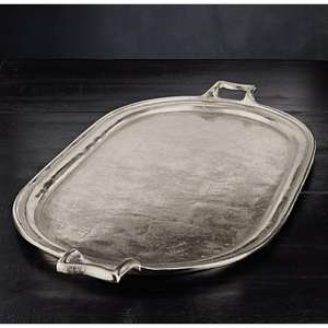 Plateau de service en acier inoxydable conçu avec une finition élégante parfaite pour les fêtes de luxe, les mariages et les rassemblements formels - Product Image 5