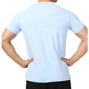 เสื้อยืดคุณภาพสูงสำหรับออกกำลังกาย ฟิตเนส ใส่เล่นกีฬา ฤดูร้อน แห้งเร็ว ระบายอากาศได้ดี แขนสั้น สปอร์ต ผ้าฝ้าย 100% น้ำหนัก 180 กรัม ขายส่งปี 2026 - Product Image 5