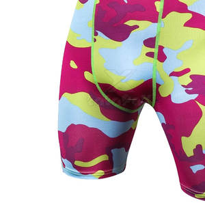 Streetwear Breathable Quick Dry Eco-Friendly Compression <b>Shorts</b> Oversized Workout Wear Customized Design Pattern <b>for</b> <b>Men</b> - Product Image 4