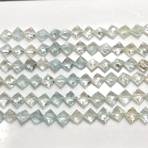 หินอัญมณีพลอยสีฟ้าหลายสีแบบเหลี่ยมเพชรพลอยหินบริโอเลตต์แบบเหลี่ยมเพชรพลอยขายส่ง - Product Image 4