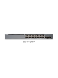 Новый коммутатор Juniper Network EX3400-24T, 24-портовый, корпоративный, стекируемый, с резервным блоком питания, скорость обработки пакетов 214M Pps - Product Image 6