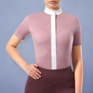 Diseña Tu Propia Camisa de Equitación Personalizada para Mujer - Impermeable, Transpirable, Spandex/Nailon/Poliéster, Nueva Llegada, Gran Venta - Product Image 4