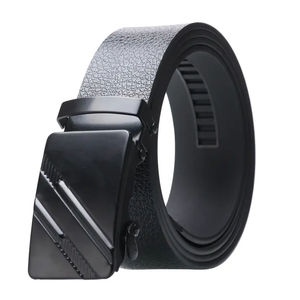Ceinture en cuir véritable pour homme, cuir véritable pour pantalon de costume, vente promotionnelle, respirante et abordable, ceinture en cuir véritable - Product Image 1