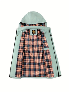 2025 <b>Factory</b> Direct Windbreaker Men's jacket Mid-Length Stand Coat Zipper Size Spring Autumn Outdoor Casual Jacket - Product Image 3