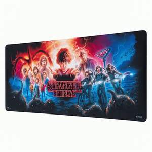 Alfombrilla de Ratón XL para Juegos Stranger Things, Alfombrilla de Escritorio Cuadrada para Teclado, Logotipo Personalizado, Estilo Impreso, Resistente al Agua y con Calefacción - Product Image 5