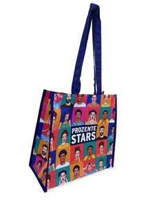 ถุงช้อปปิ้งรีไซเคิล RPET เป็นมิตรต่อสิ่งแวดล้อมพิมพ์โลโก้อย่างยั่งยืนสำหรับใช้ในร้านขายของชำและขายปลีก - Product Image 4