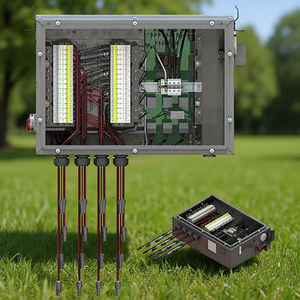 กล่องต่อสายไฟโซลาร์เซลล์ Solectria PVI-50-60TL-WB-TGO รุ่น ABS PV Combiner Box สำหรับแผงโซลาร์เซลล์ - Product Image 3