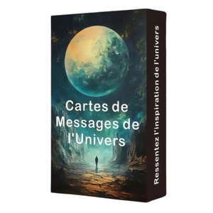 Jeux de cartes divinatoires Universe Messages, cartes de tarot, articles promotionnels - Product Image 1