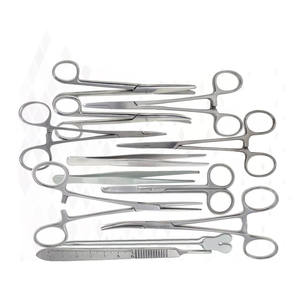 Juego básico de instrumentos de cirugía menor reutilizable o grado 33 piezas herramientas quirúrgicas de acero inoxidable con caja esterilizable CE ISO aprobado - Product Image 4