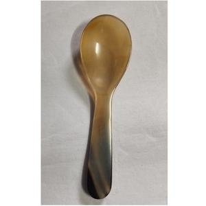 เครื่องใช้บนโต๊ะอาหารช้อนเขาควายขัดมันดีไซน์แบบดั้งเดิมเครื่องใช้บนโต๊ะอาหารอุปกรณ์สำหรับร้านอาหารที่เสิร์ฟงานฝีมือ - Product Image 1