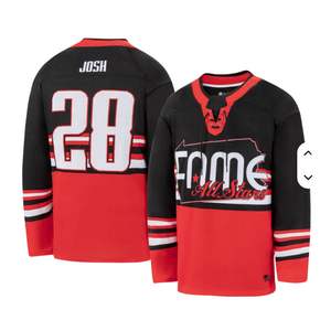 Ice Hockey Jerseys Sublimated Breathable Quick Dry Moisture Wicking Spandex/Polyester Hockey Jersey - Product Image 4