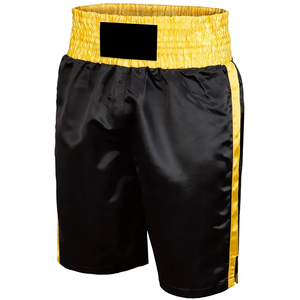 Haga sus propios pantalones cortos Mma Pantalones cortos de boxeo con impresión personalizada Satén GymWear Pantalones cortos de lucha personalizados de alta calidad para hombres - Product Image 3
