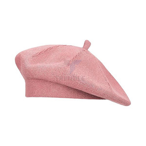 Boina Casual Personalizable, Estilo Francés, Tejido Elástico, Color Sólido, Reversible, Ambos Lados, Suave, Cálida, Gorra de Moda para Mujeres y Hombres - Product Image 1
