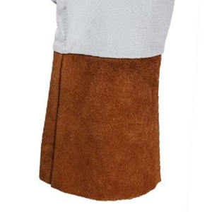 Nuevo 2025 superventas calor resistente al fuego trabajo de soldadura guantes de parrilla guantes de soldadura de cuero guantes de trabajo - Product Image 4