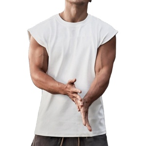 Camiseta Deportiva sin Mangas para Hombre, Transpirable, de Secado Rápido, Ecológica, Anti-UV, 100% Poliéster, con Botones, para Fisicoculturismo y Fitness - Product Image 6