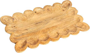 Grand plateau de service fait main pour cuisine et salle à manger Belle caractéristique décorative - Product Image 2