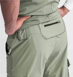 Logo personnalisé hommes XL grande taille pantalon de jogging respirant coton blanc pantalons de survêtement Fitness Sport Gym cordon Cargo pantalon - Product Image 2