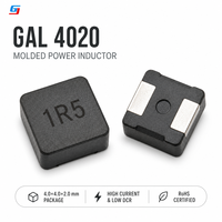 Inducteurs de puissance SMD série GAL4020, inducteurs blindés moulés à courant élevé pour convertisseur DC-DC, alimentation électrique
