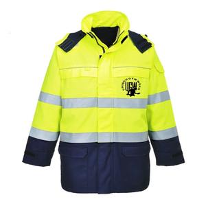 Ropa de trabajo personalizada de alta visibilidad, chaleco de seguridad transpirable con cinta reflectante de dos tonos, chaqueta de seguridad en el sitio de construcción - Product Image 3