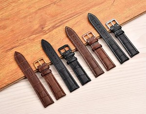 Correa de <span class=keywords><strong>Reloj</strong></span> de Cuero Genuino Vintage con Hebilla de Metal, Correa de Repuesto Cómoda Compatible con Relojes Inteligentes de 40 mm, 44 mm y 46 mm - Product Image 5