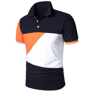 Chemises de golf pour hommes personnalisées OEM, été, 100% coton, séchage rapide, respirantes, vêtements d'équipe sportive - Product Image 5
