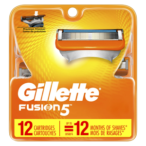 Gillette Fusion5-Recargas de cuchillas de afeitar para hombre, 12 unidades - Product Image 2