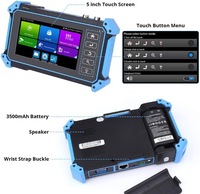 IPC-5200 Plus CCTV Tester 4K IP CVBS CVI TVI AHD SDI 5-en-1 système Android CCTV caméra testeur câble Tracer POE