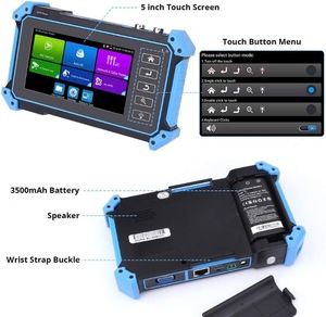 IPC-5200 плюс CCTV тестер 4K IP CVBS CVI TVI аналоговая камера высокого разрешения SDI 5-в-1 Android системы CCTV камера тестер кабеля Tracer POE - Product Image 4
