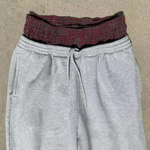 Cotton Baggy Street Style Quick Dry Plain Pants for Men's Gym Running Jogger Loose Fit and Training Wear Jogger <b>Trouser</b> Pant - Product Image 3