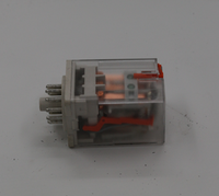 Relais électromagnétique industriel Schneider 11 broches 3PDT tripolaire 250V AC/30V DC protection IP40 alimentation CC
