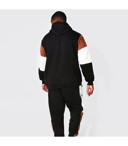 Survêtement d'hiver personnalisable du meilleur fournisseur pour hommes 100% coton Design à motif solide fabriqué en usine Respirant et élégant - Product Image 3