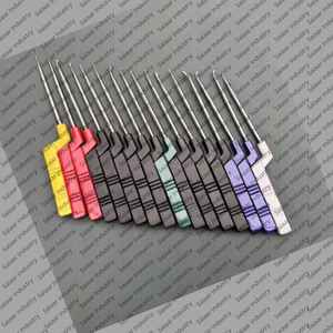 Juego de Curetas de Bayoneta para Microdiscectomía Cervical de Alta Calidad, 16 Piezas, Instrumentos de Neurocirugía con Certificación CE - Product Image 1