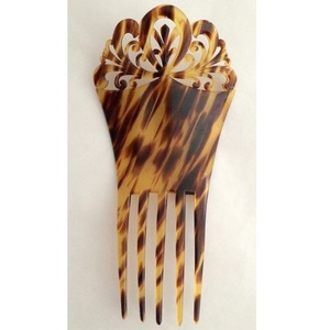 Elegant Modern Love Buffalo Horn Hair Pin Fork <b>Barrettes</b> & <b>Clips</b> Stick Eco-Friendly Handmade - Product Image 2