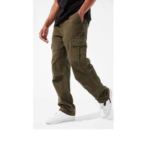 Nouveauté Short cargo haut pour homme Logo personnalisé Pantalon de jogging décontracté droit en toile tissé avec plusieurs poches anti-rides - Product Image 5