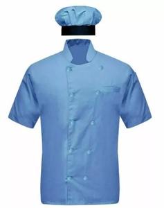 Professional Men's & Women's <b>Chef</b> Coat & <b>Hat</b> Set High Quality Long Sleeve Double Breasted Restaurant Kitchen Uniform for Hotels - Product Image 1