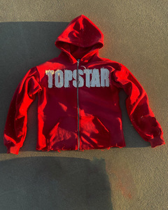 Haute qualité hiver Street Wear 400gsm fermeture éclair lavage à l'acide ourlet brut recadrée en détresse broderie Patch à capuche hommes - Product Image 3