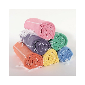 Serviette de plage Ocean Stripe 36x72 pouces, design Cabana en peluche, pour les jours de plage en resort, les croisières, les loisirs des enfants, avec un service rapide et axé sur le client - Product Image 4