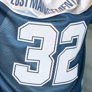 Camiseta de fútbol americano Recortada Malla Boxy Camiseta de fútbol 220gsm 100% Poliéster Camisetas de fútbol Camiseta de malla de fútbol - Product Image 6