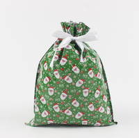Pafu 2025 Fournitures de fête de Noël Multicolore Cadeau de Noël Sacs de friandises Cordon de Noël Sacs cadeaux