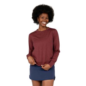 Sudadera de cuello redondo para mujer, tela ligera, transpirable y elástica para entrenamientos y Deportes - Product Image 1