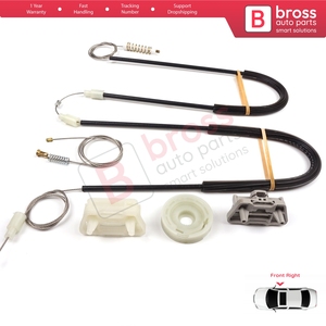 ชุดซ่อมมอเตอร์กระจกไฟฟ้า BWR551 ประตูขวา สำหรับรถฟอร์ด โฟกัส MK1 ปี 1998-2007 รุ่น 2/3 ประตู แฮทช์แบค คูเป้ 1331618 - Product Image 5