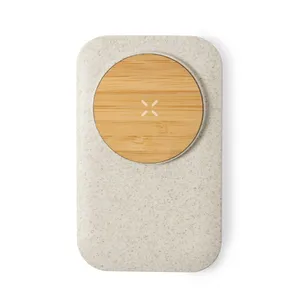 Caricatore Wireless Sostenibile Claudix, Gadget USB Promozionale - Product Image 1