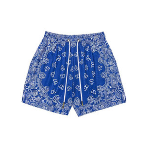 Pantalones cortos de malla negra de doble malla de alta calidad de verano para hombre personalizados al por mayor pantalones cortos de malla con bolsillos de sublimación de 5 pulgadas envío DDP - Product Image 1