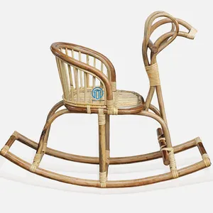 性感。最佳选择工厂尼斯设计地球友好型藤制儿童家具藤制儿童摇椅