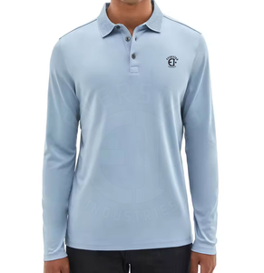 Precios al por mayor Hombres Polo Camisetas de manga larga Hombres personalizados Polo Camiseta Pedido a granel - Product Image 1