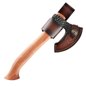 Pedidos a granel personalizados al por mayor, hacha de servicio OEM y ODM, hacha de Camping forjada a mano multifuncional para exteriores para tala y corte de madera - Product Image 1