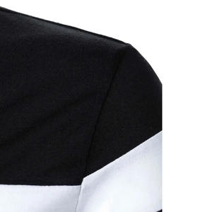 Meilleure qualité 100% coton T-shirt à manches courtes multicolore pour hommes Anti-rides séchage rapide Design personnalisé T-shirt tricoté décontracté - Product Image 3