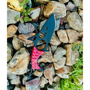 Cuchillo Bowie Vikingo de Acero de Damasco Hecho a Mano, Mango de Acero de Damasco, Personalizable OEM, Cuchillo de Caza y Camping de Alta Calidad para Exteriores - Product Image 1
